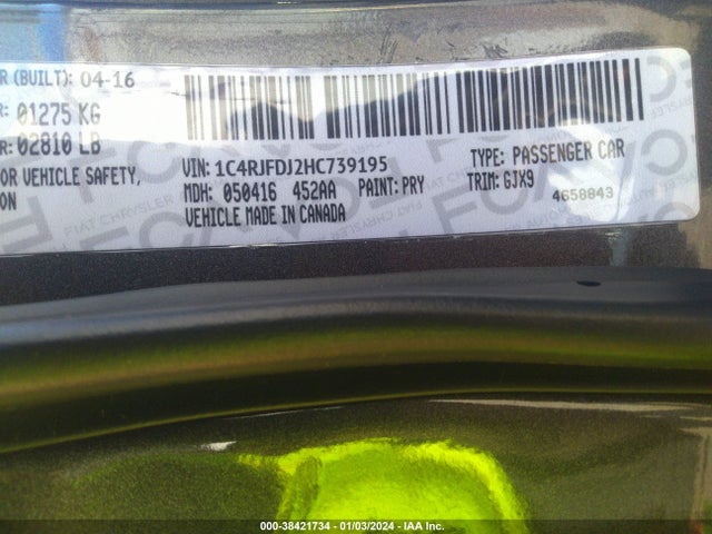 Jeep Grand Cherokee Srt 2015 1C4RJFDJ7FC183740 Image 9