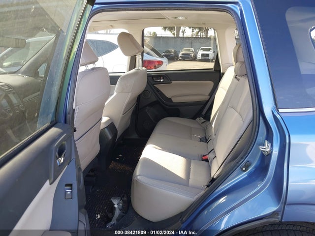 2018 SUBARU FORESTER 2.5I LIMITED VIN: JF2SJARC6JH609834
