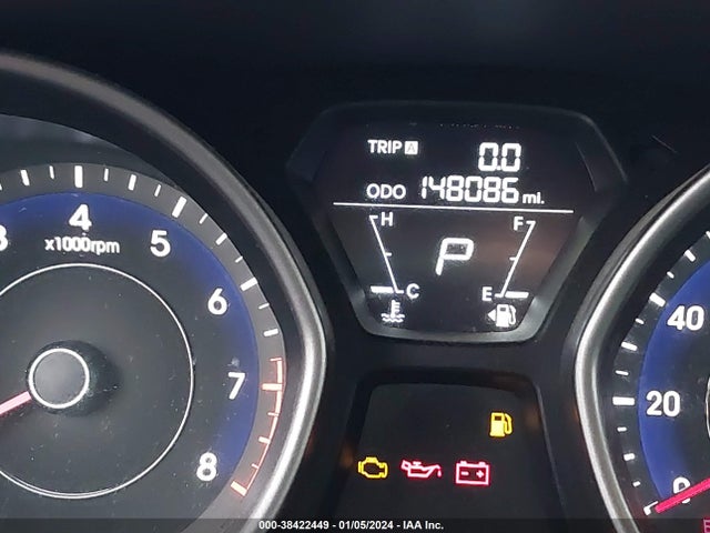 2013 HYUNDAI ELANTRA LIMITED VIN: 5NPDH4AE8DH291996