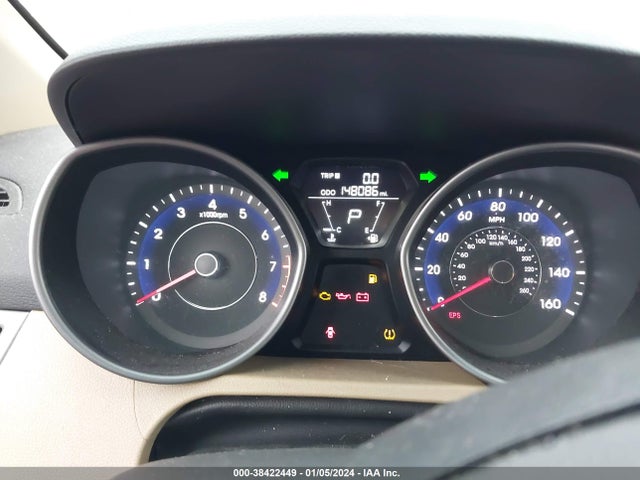 2013 HYUNDAI ELANTRA LIMITED VIN: 5NPDH4AE8DH291996