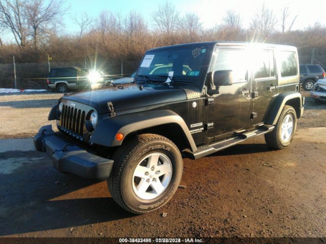 1C4BJWDG8HL690607 Jeep Wrangler Unlimited Sport 4x4