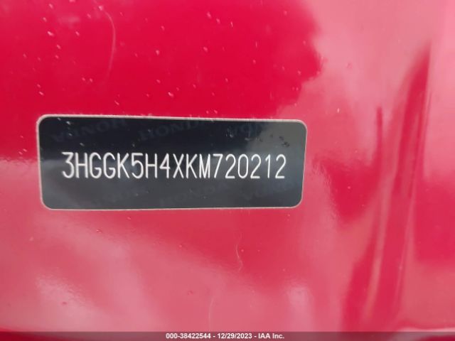 3HGGK5H4XKM720212 Honda FIT LX