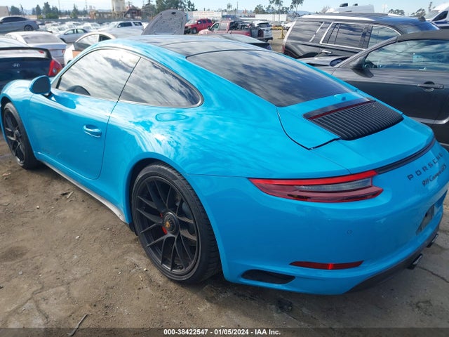 2018 PORSCHE 911 WP0AB2A99JS122790 Photo 2