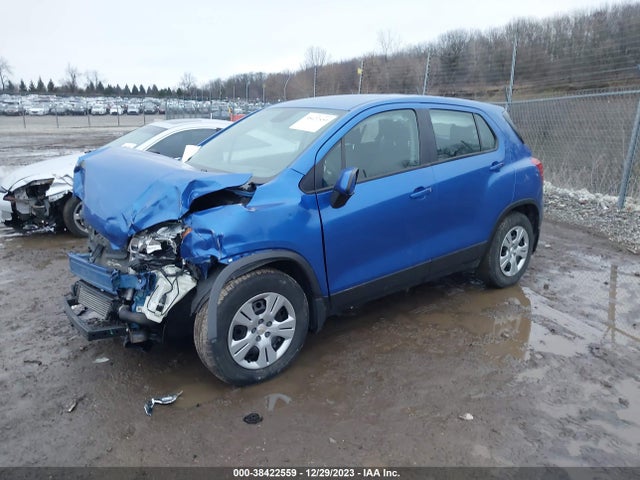 Chevrolet Trax 1ls 2015 KL7CJKSB6FB059262 Image 2