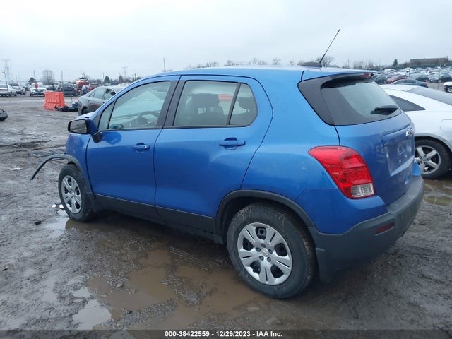 Chevrolet Trax 1ls 2015 KL7CJKSB6FB059262 Image 3