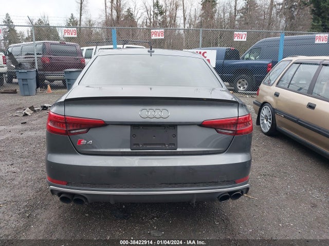 2018 AUDI S4 3.0T PREMIUM PLUS VIN: WAUB4AF43JA002251