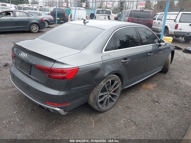 2018 AUDI S4 3.0T PREMIUM PLUS VIN: WAUB4AF43JA002251