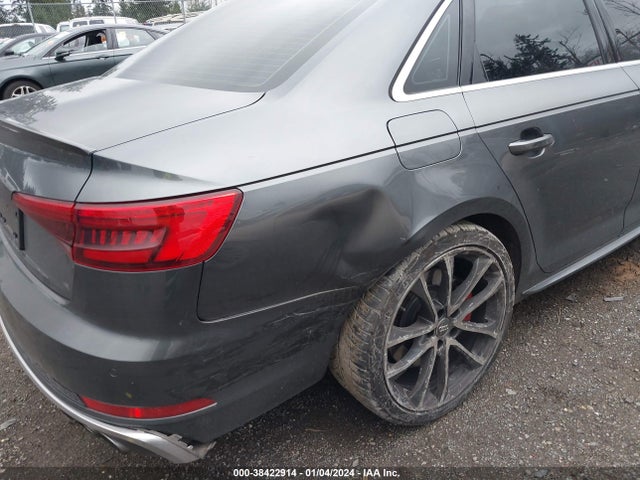 2018 AUDI S4 3.0T PREMIUM PLUS VIN: WAUB4AF43JA002251