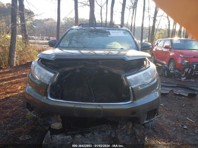 2016 TOYOTA HIGHLANDER LIMITED PLATINUM V6 VIN: 5TDDKRFH4GS341129