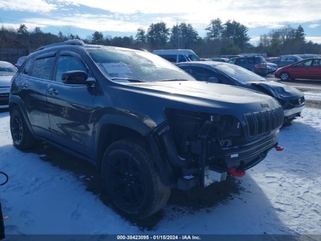 Auction sale of the 2022 Jeep Cherokee Trailhawk 4x4, vin: 1C4PJMBX2ND510606, lot number: 38423095