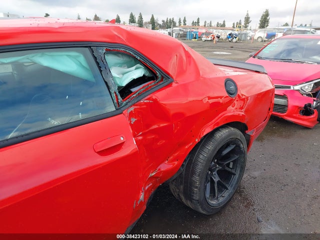 2022 DODGE CHALLENGER SRT HELLCAT REDEYE WIDEBODY VIN: 2C3CDZL93NH101413