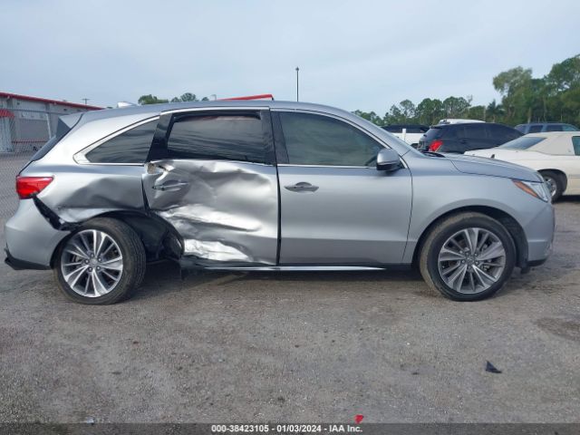 5J8YD3H53JL003758 Acura Mdx Technology Package   Acurawatch Plus Pkg
