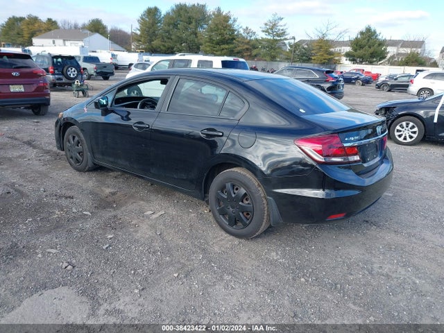 2014 HONDA CIVIC LX VIN: 19XFB2F56EE205257