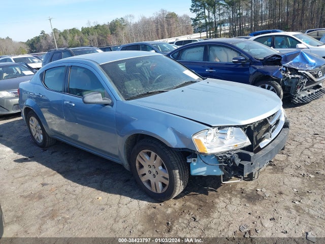 2013 DODGE AVENGER SE VIN: 1C3CDZAB5DN529186