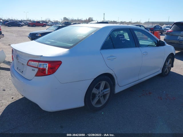 2012 TOYOTA CAMRY SE VIN: 4T1BF1FK4CU557265