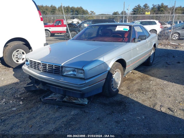 1987 CADILLAC ALLANTE 1G6VR3171HU101466 Photo 1