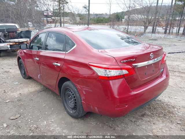 2014 NISSAN SENTRA SV VIN: 3N1AB7APXEY284210