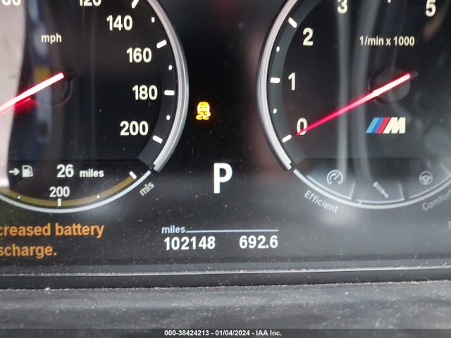 Aukcja sprzedaży 2013 Bmw M5, vin: WBSFV9C52DD096485, numer aukcji: 38424213
