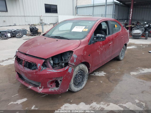 Mitsubishi Mirage G4 Es 2017 ML32F3FJ3HHF12671 Image 2
