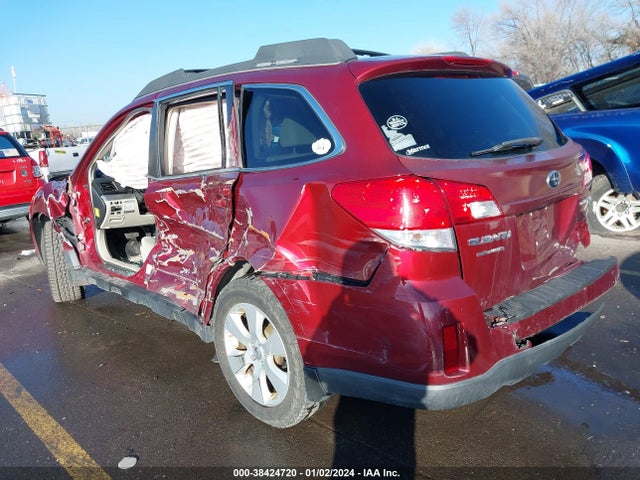 2011 SUBARU OUTBACK 2.5I PREMIUM VIN: 4S4BRCGC5B3406319