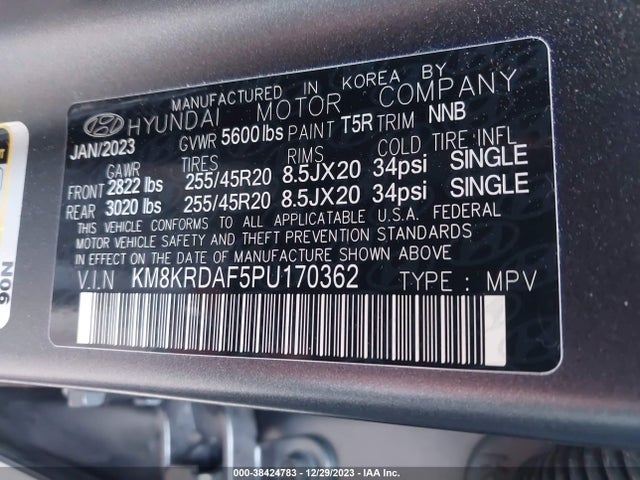 Hyundai Ioniq 5 Limited 2023 KM8KRDAF5PU170362 Image 9