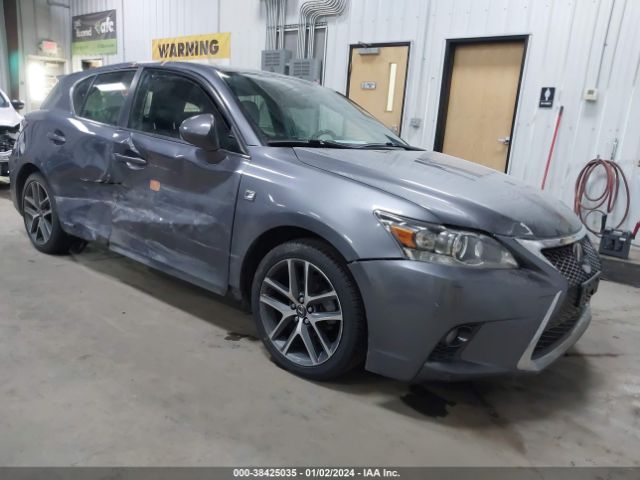 2017 Lexus Ct 200h მანქანა იყიდება აუქციონზე, vin: JTHKD5BH3H2291962, აუქციონის ნომერი: 38425035