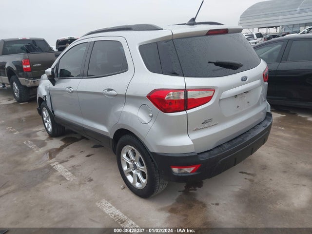 MAJ3S2GE1LC341016 Ford Ecosport Se