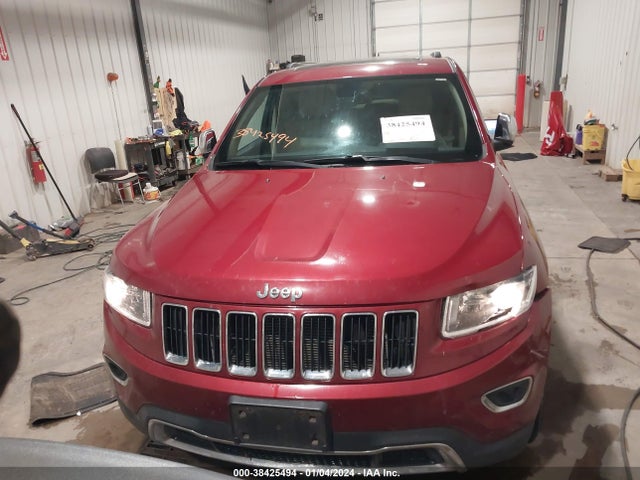 2014 JEEP GRAND CHEROKEE LIMITED VIN: 1C4RJFBG3EC422593