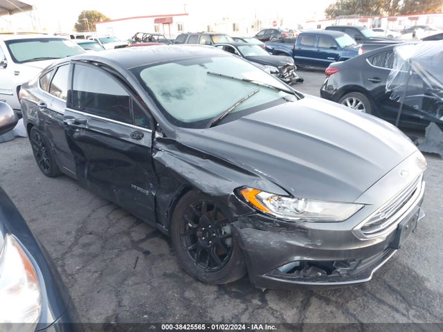 2018 FORD FUSION HYBRID SE VIN: 3FA6P0LU7JR120020