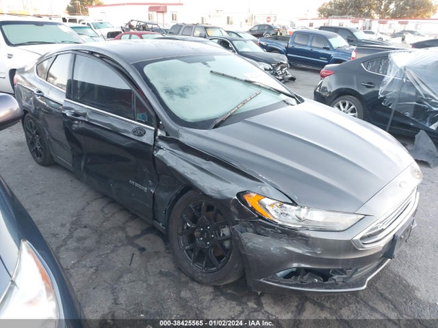 2018 FORD FUSION HYBRID SE VIN: 3FA6P0LU7JR120020