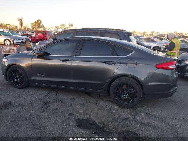 2018 FORD FUSION HYBRID SE VIN: 3FA6P0LU7JR120020