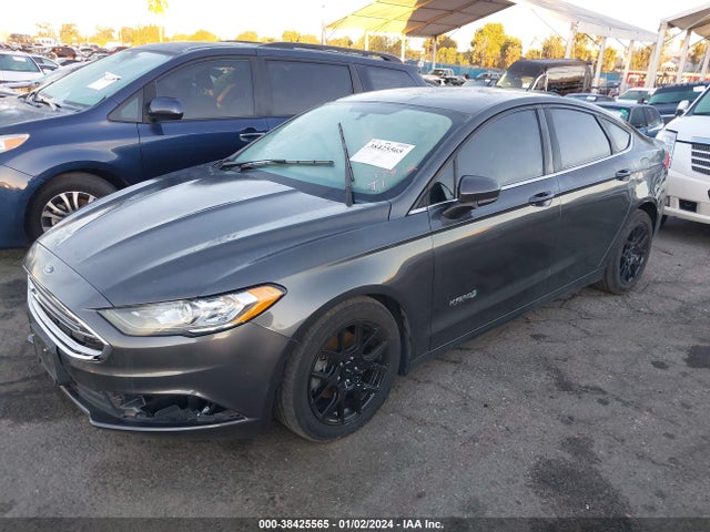 2018 FORD FUSION HYBRID SE VIN: 3FA6P0LU7JR120020