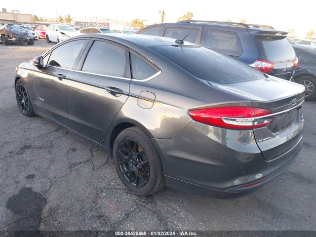 2018 FORD FUSION HYBRID SE VIN: 3FA6P0LU7JR120020