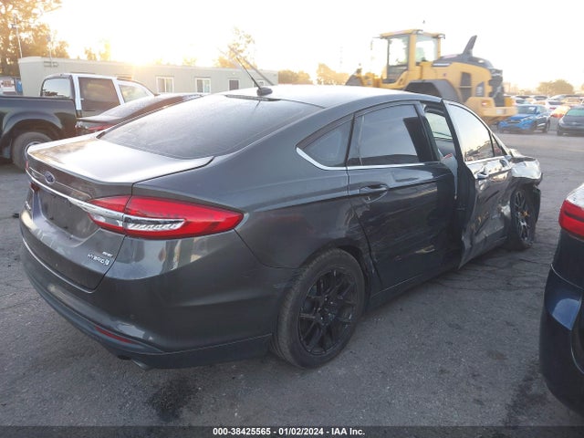 2018 FORD FUSION HYBRID SE VIN: 3FA6P0LU7JR120020