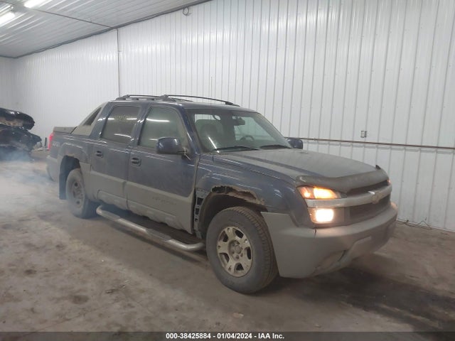 2002 CHEVROLET AVALANCHE VIN: 3GNEK13T12G319263