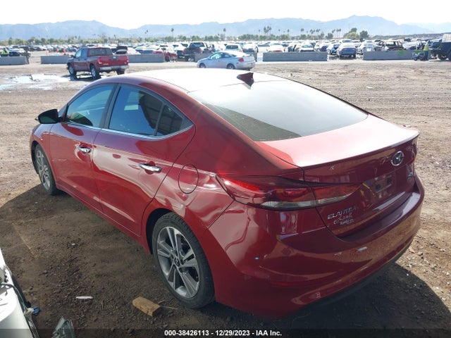 2017 HYUNDAI ELANTRA LIMITED VIN: KMHD84LF1HU330103
