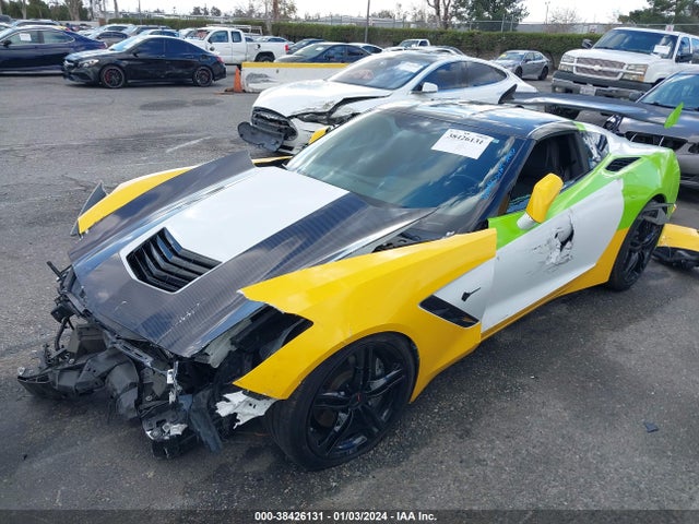 Chevrolet CORVETTE STINGRAY 2017 1G1YB2D70H5106116 Image 2