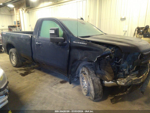 Chevrolet Silverado 1500 4wd Regular Cab Long Bed Wt 2023 3GCNDAED8PG114846 Image 1