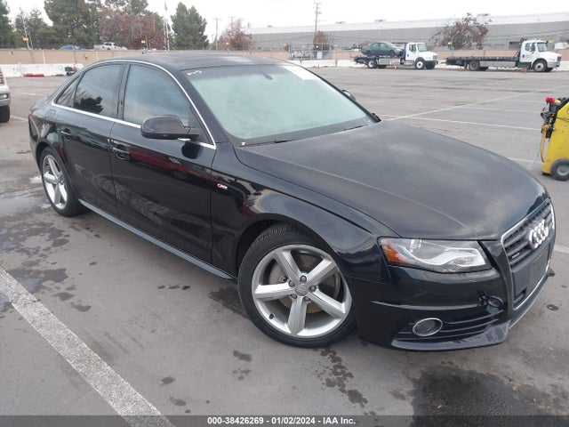 2012 AUDI A4 2.0T PREMIUM VIN: WAUFFAFL8CA115568