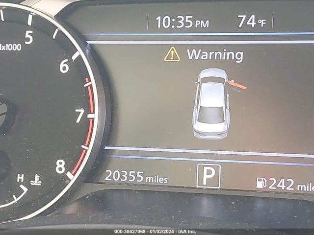 2022 NISSAN ALTIMA SR FWD VIN: 1N4BL4CV1NN399659