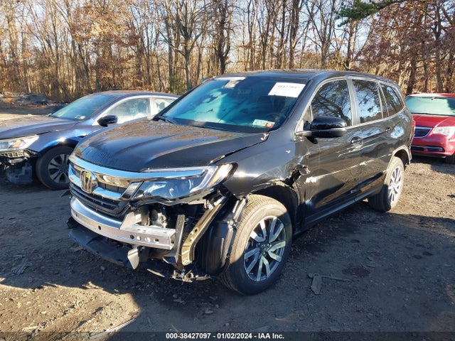 Honda Pilot Awd Ex-l 2022 5FNYF6H54NB087544 Image 2