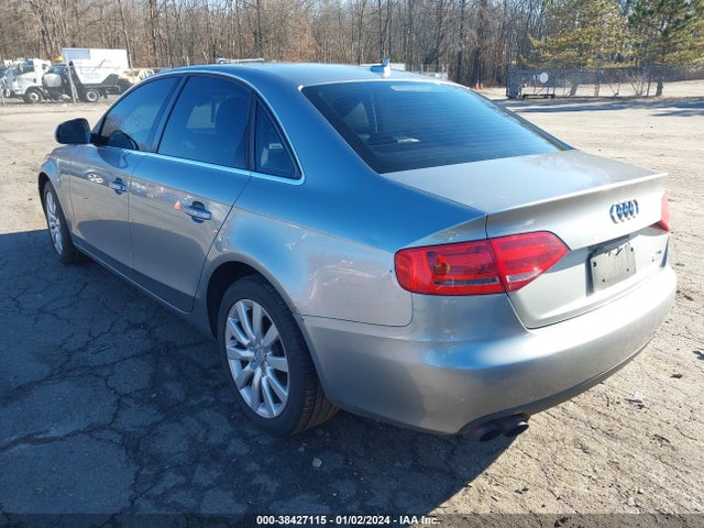2009 AUDI A4 2.0T PREMIUM VIN: WAUSF78K29N046996