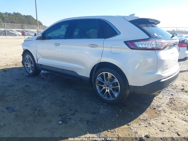 2015 FORD EDGE TITANIUM VIN: 2FMTK3K87FBC36837