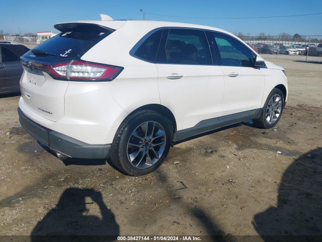2015 FORD EDGE TITANIUM VIN: 2FMTK3K87FBC36837