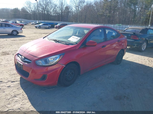 2012 HYUNDAI ACCENT GLS VIN: KMHCT4AE1CU056236