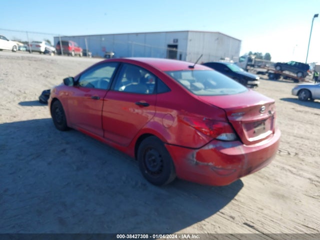 2012 HYUNDAI ACCENT GLS VIN: KMHCT4AE1CU056236