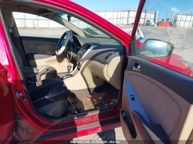 2012 HYUNDAI ACCENT GLS VIN: KMHCT4AE1CU056236