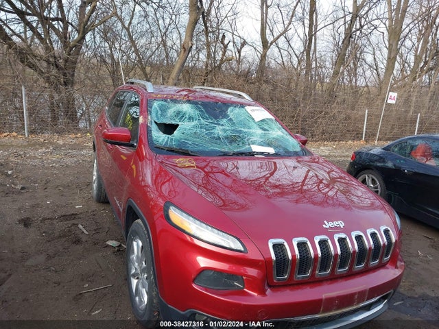 2014 JEEP CHEROKEE LIMITED VIN: 1C4PJLDB5EW262352