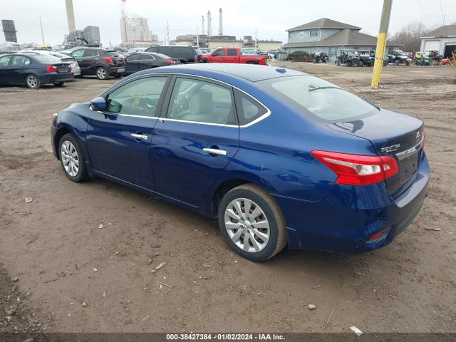 2016 NISSAN SENTRA SV VIN: 3N1AB7AP8GY237101