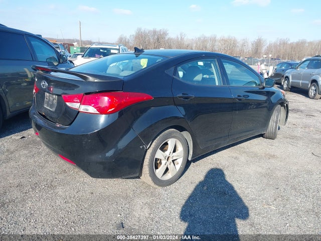 2013 HYUNDAI ELANTRA GLS (ULSAN PLANT) VIN: KMHDH4AEXDU732013